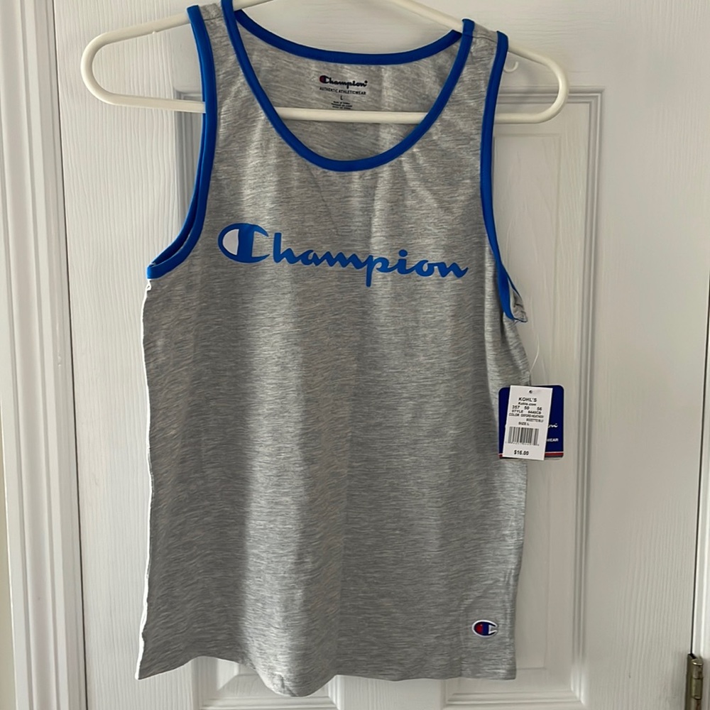 Boys Champion Tank size L NWT